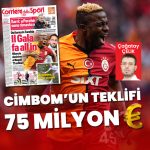 Osimhen'de mutlu son!
